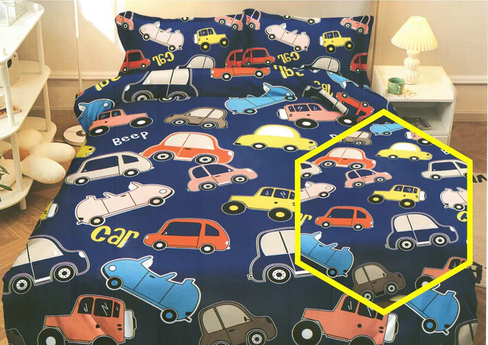 Cubrecama Cobertor Quilt Estampado 1.5 Plazas
