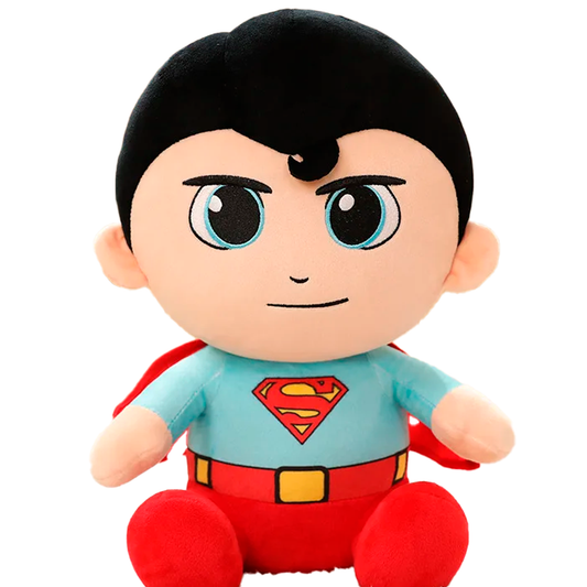 Peluche Superman 27cm Super Héroe Con Ventosa