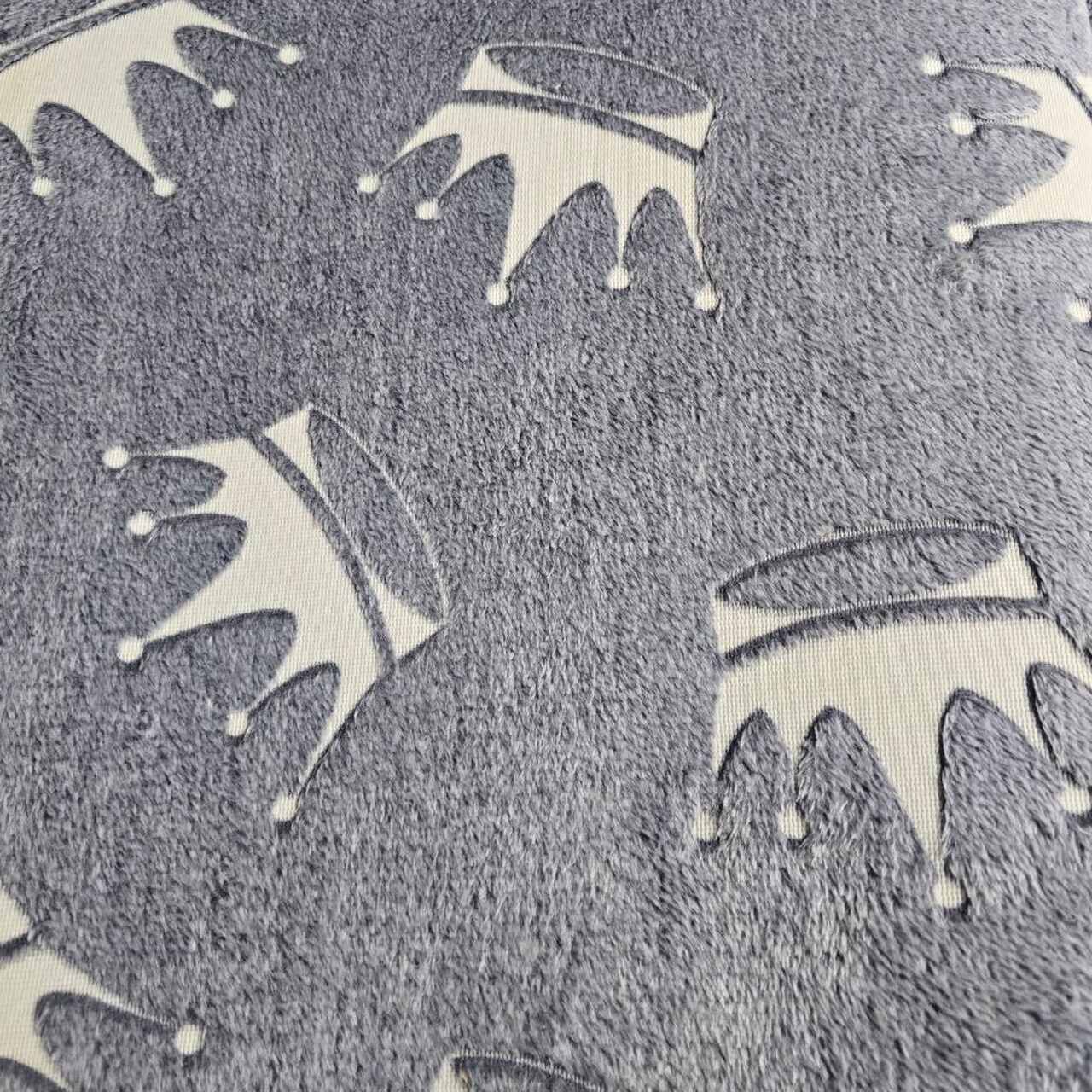 Alfombra Pasillera Luminosa 160x50cm Bajada Cama Noche Gris
