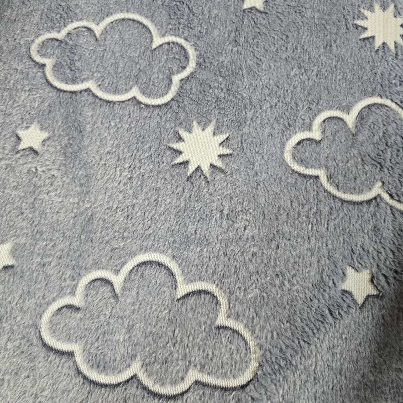 Alfombra Pasillera Luminosa 160x50cm Bajada Cama Noche Gris