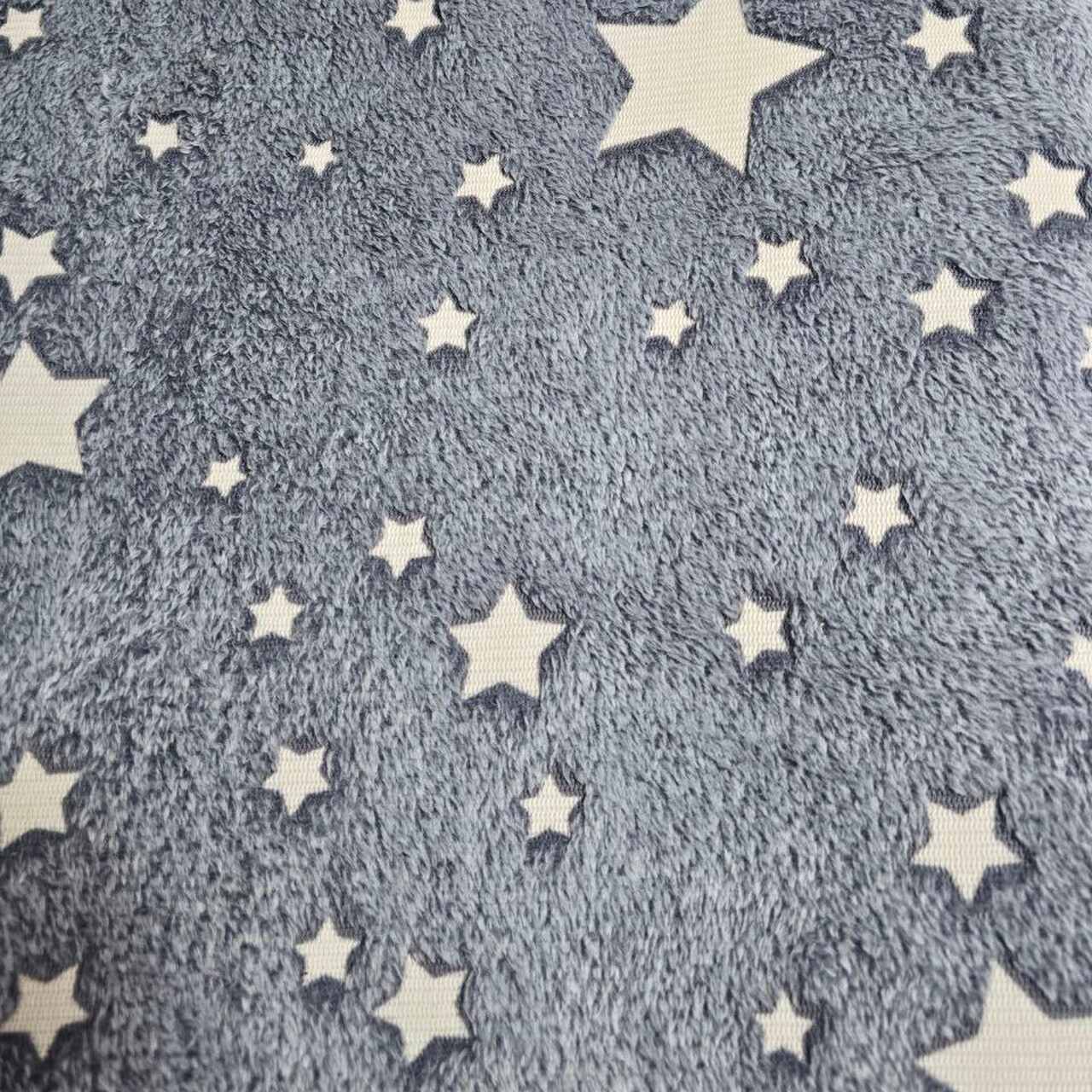Alfombra Pasillera Luminosa 160x50cm Bajada Cama Noche Gris