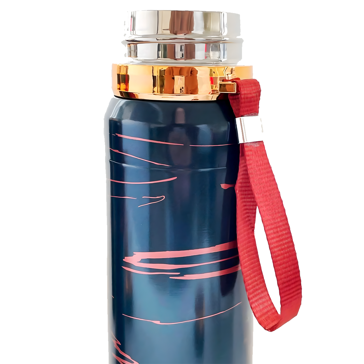 Termo Botella 800ml Acero Inox. Frío/Calor Azul