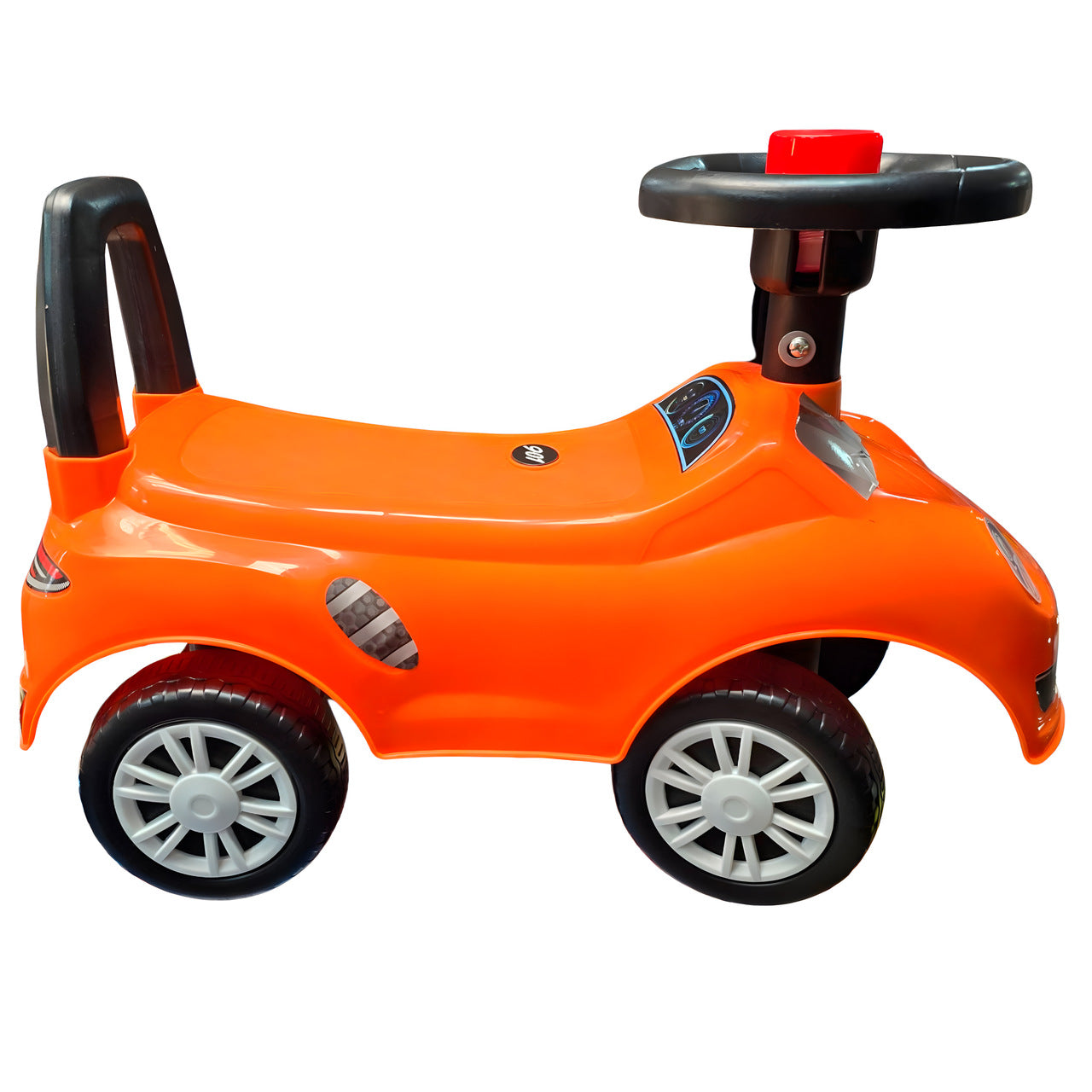 Correpasillo Auto Deportivo Niños Andador Sonidos Naranja