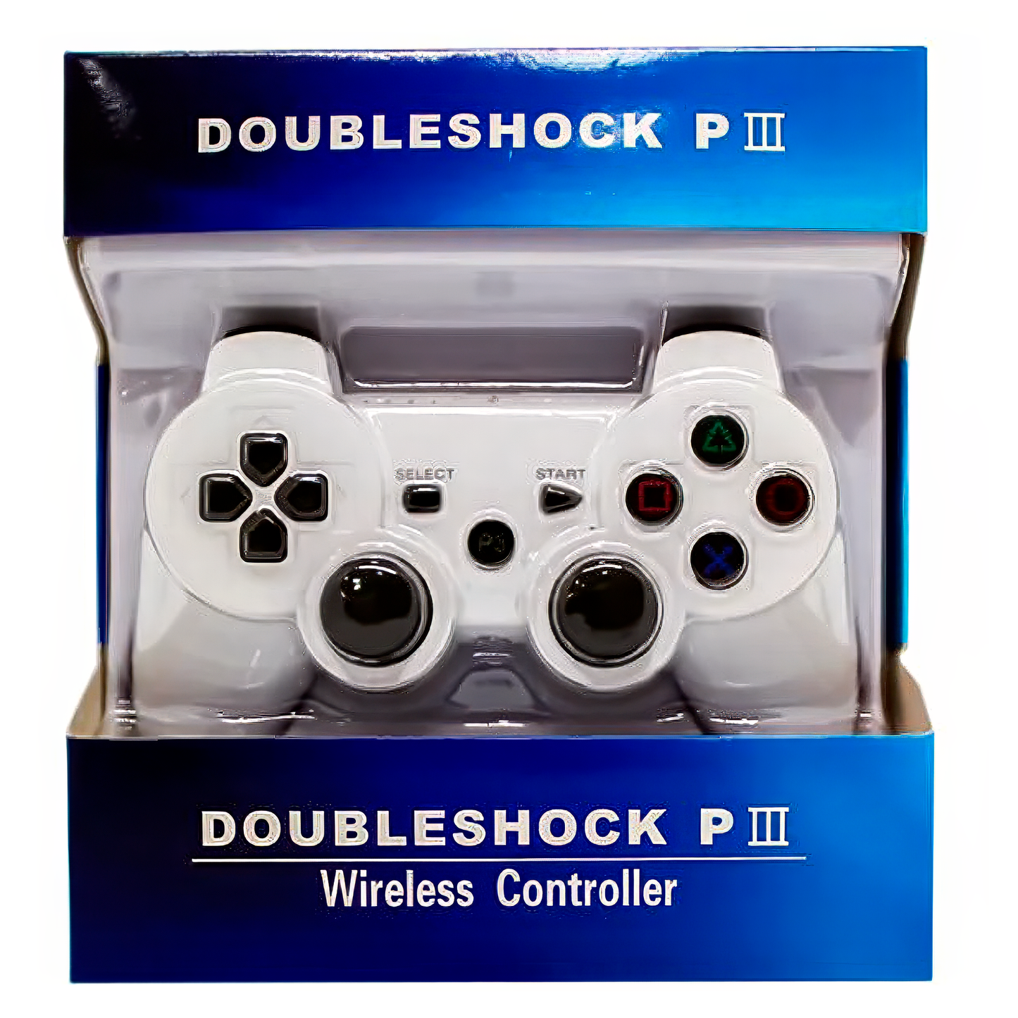 Control Inalámbrico PS3 y PC Bluetooth Blanco
