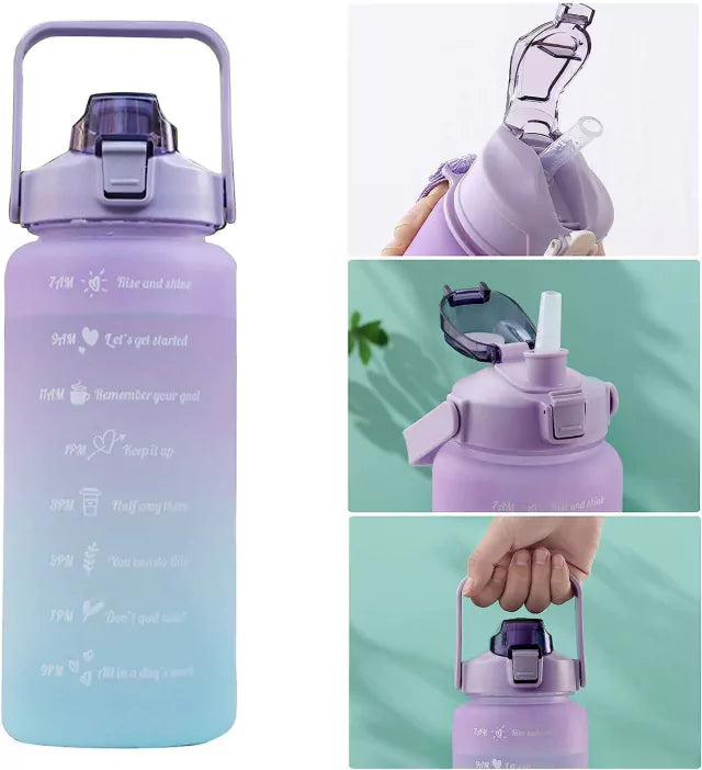Pack Termo Digital Pantalla Led + botella Deportiva 2 Litros