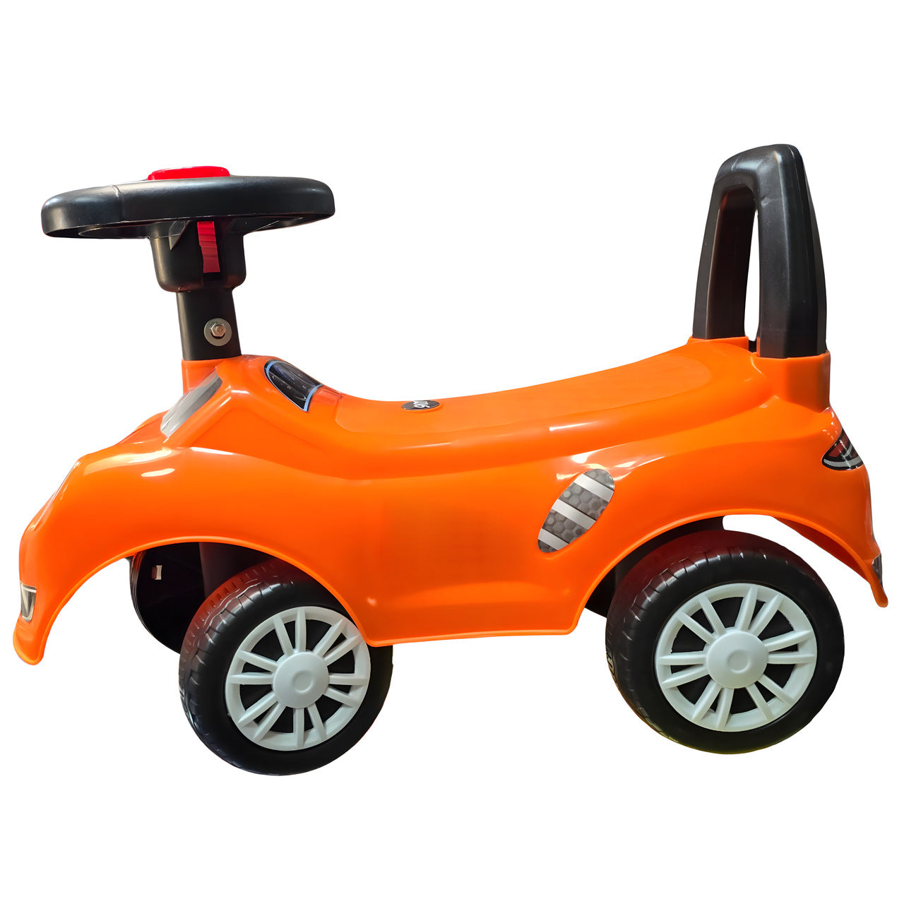 Correpasillo Auto Deportivo Niños Andador Sonidos Naranja