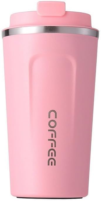 Vaso Térmico Digital 380ml Acero Inox. Rosado