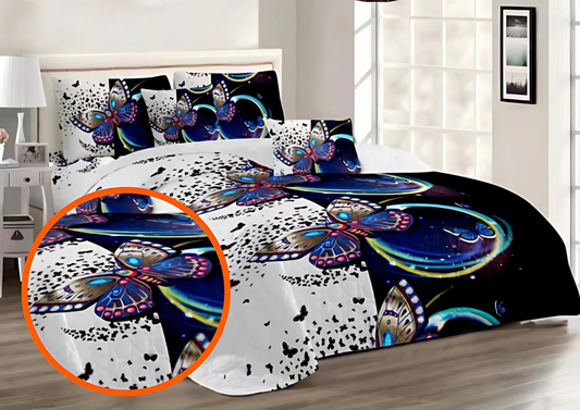 Cubrecama Cobertor Quilt Estampado 2 Plazas