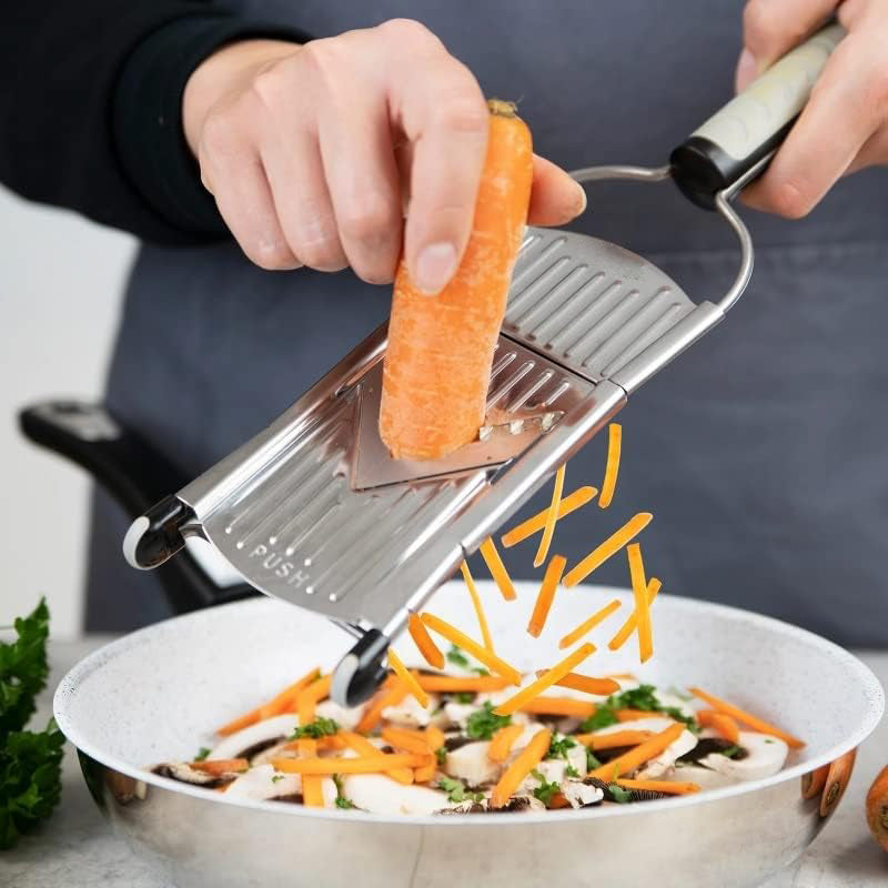 Picador Rallador Metálico Multifuncional 6 en 1 Cocina
