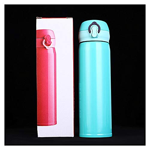 Termo Acero Inox 500ml. Frío/Calor Portátil Turqueza