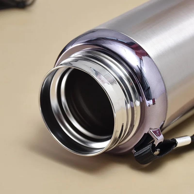 Termo 1 Litro Acero Inoxidable. Gran Capacidad Oro