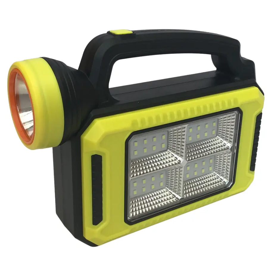 Lampara Linterna Solar Y Usb Recargable Carga de Celular