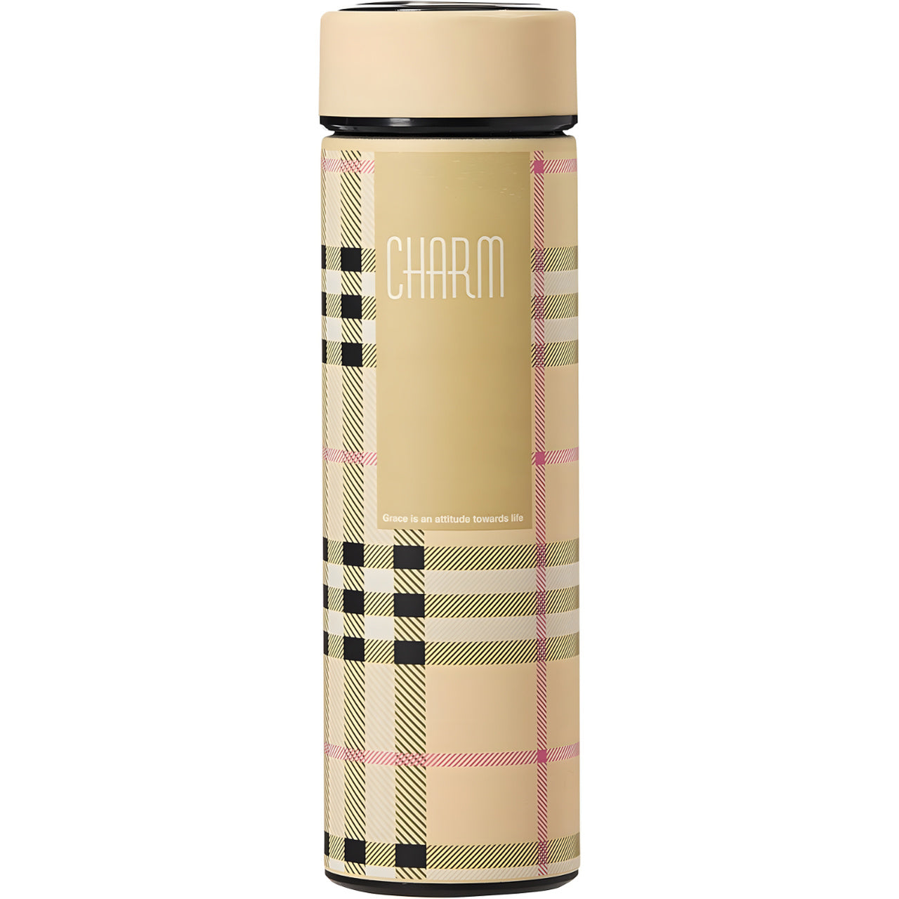 Termo Acero 500ml C/ Pantalla Led Frío/Calor Cafe