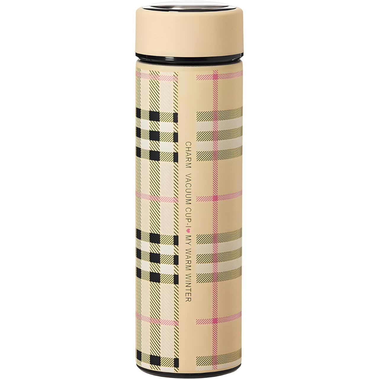 Termo Acero 500ml C/ Pantalla Led Frío/Calor Cafe