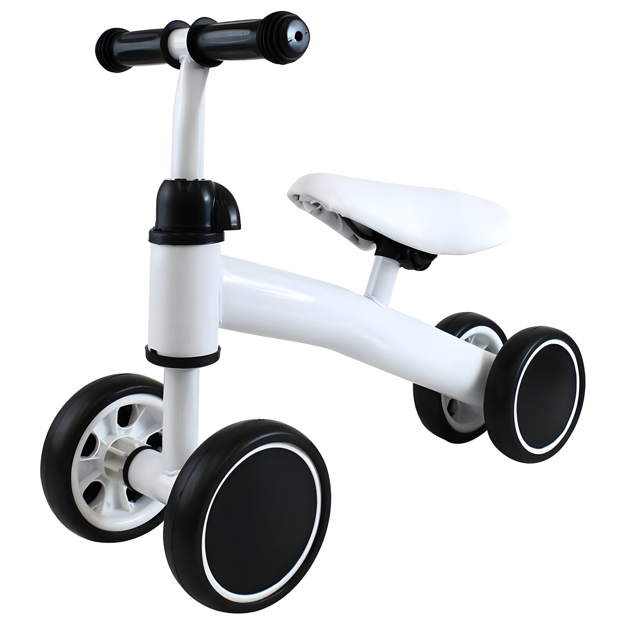 Bicicleta Equilibrio Andador Correpasillo Sin Pedales Blanco
