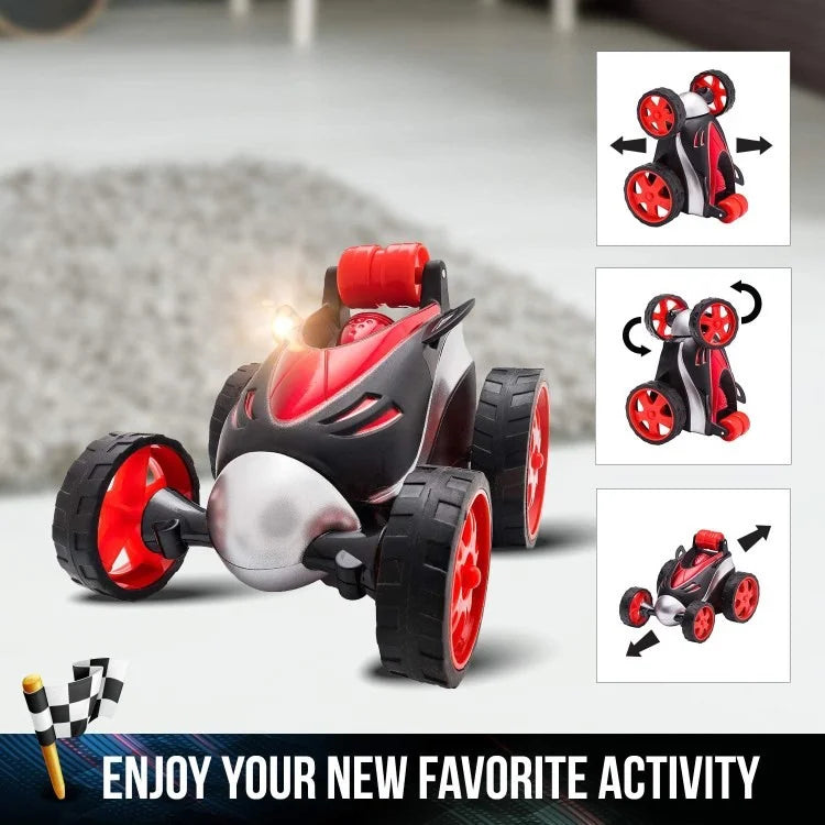 Auto A Control Remoto Autos Locos 360 Grados Stunt Car
