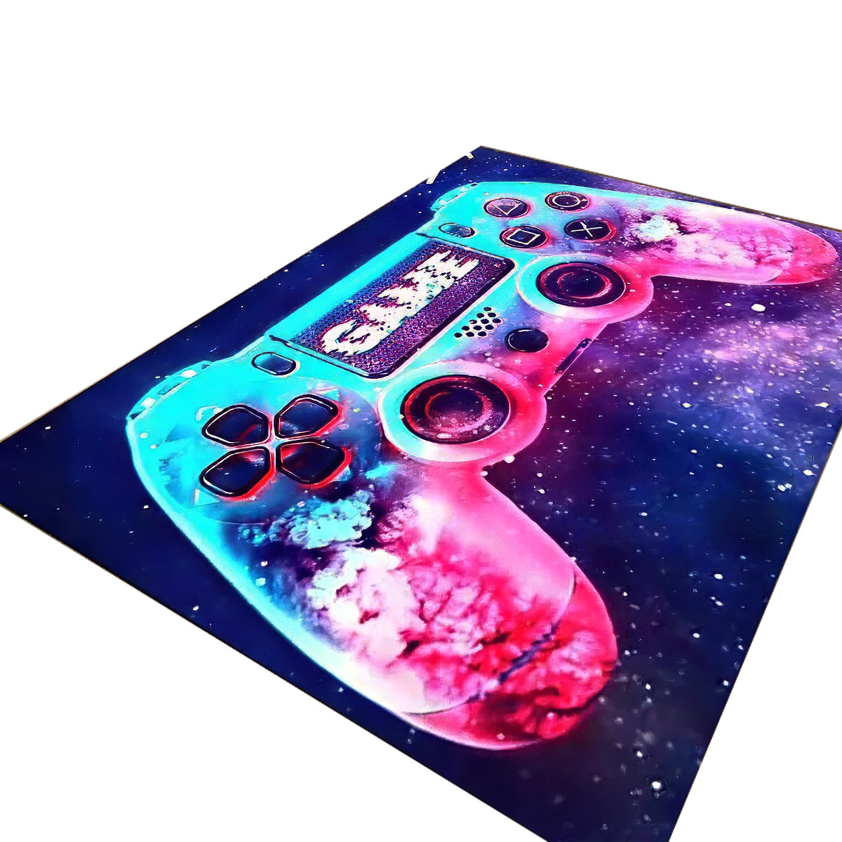 Alfombra Gamer 200x150 Decoración 3D Antideslizante