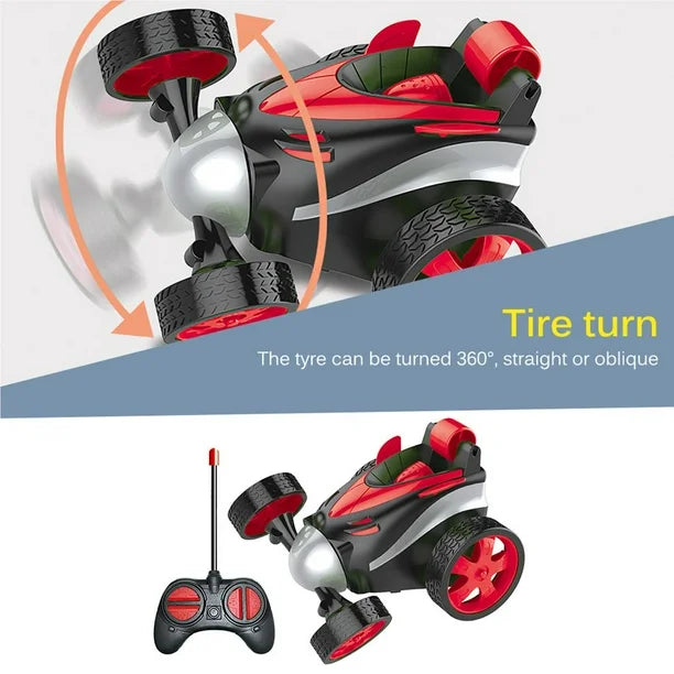 Auto A Control Remoto Autos Locos 360 Grados Stunt Car