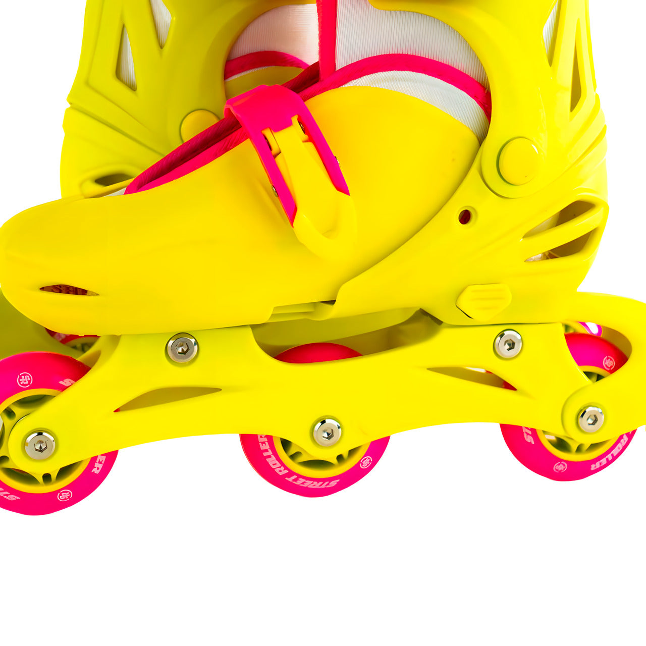 Kit Patines en Línea Ajustables Niña C/ Protecciones y Casco