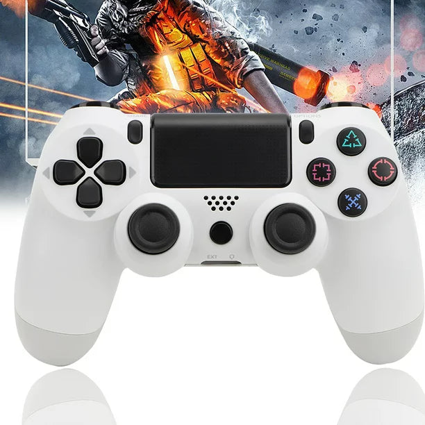 Control Inalámbrico PS4 y PC Bluetooth Blanco