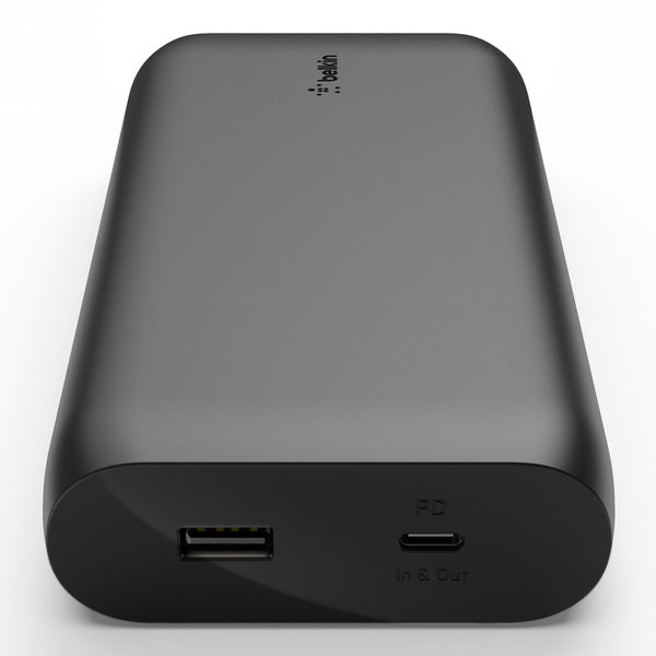 Belkin Power Bank 20000 mAh 30W USB-C Carga Rápida Negro