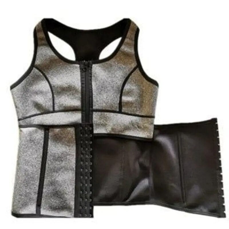 Faja Chaleco Mujer Neopreno Térmica Reductora Sauna Talla M