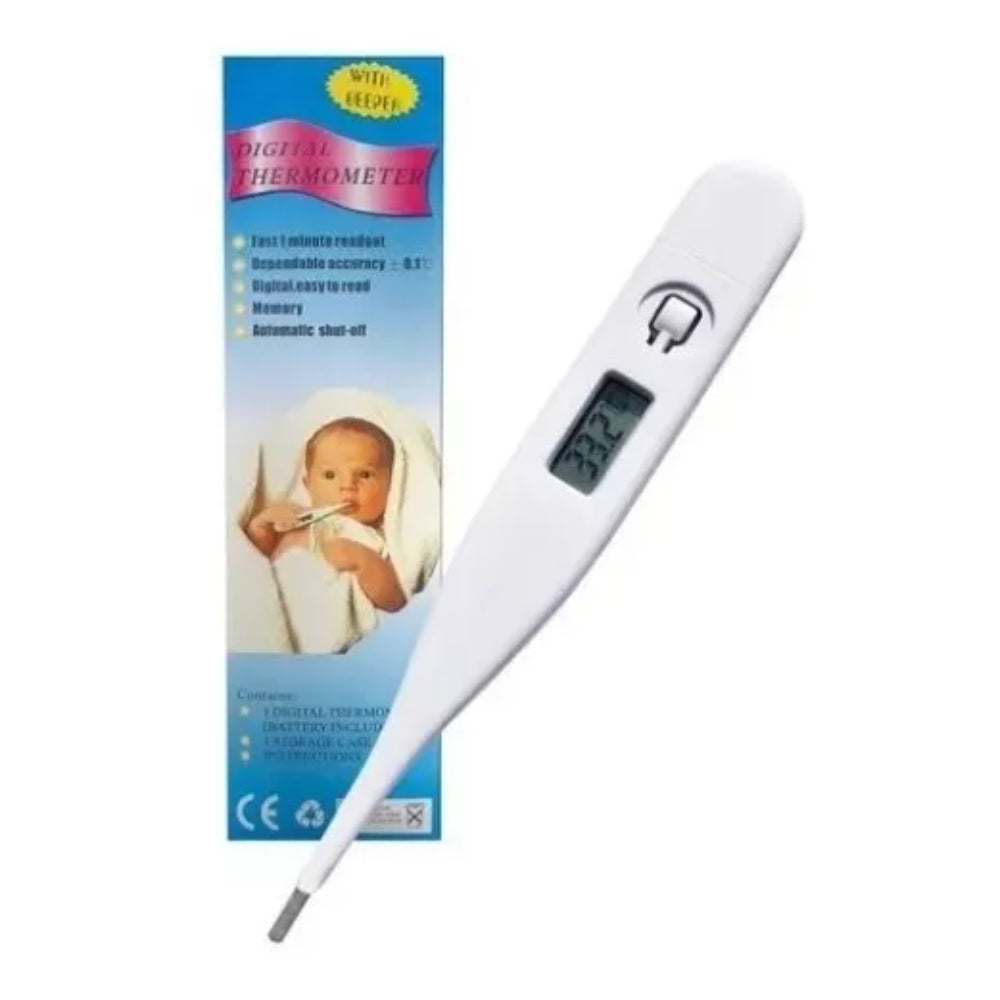 Termómetro Digital LCD Niños y Adultos Fiebre