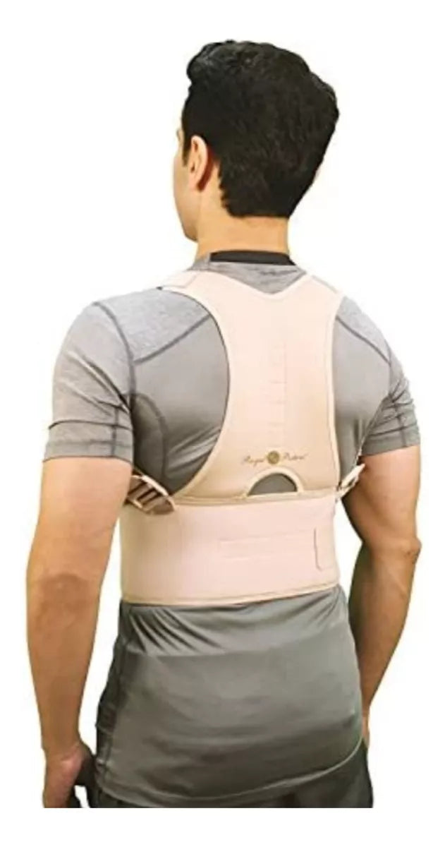 Faja Correctora Postura Espalda Ajustable Unisex