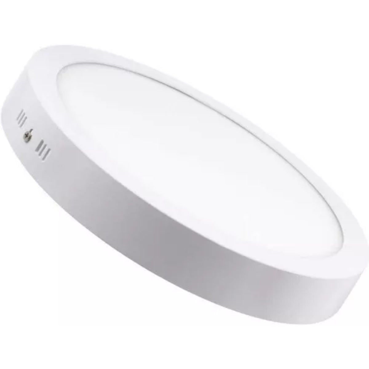 Foco Panel Plafon Led Sobrepuesto Redondo 24w Blanco Luz Fria