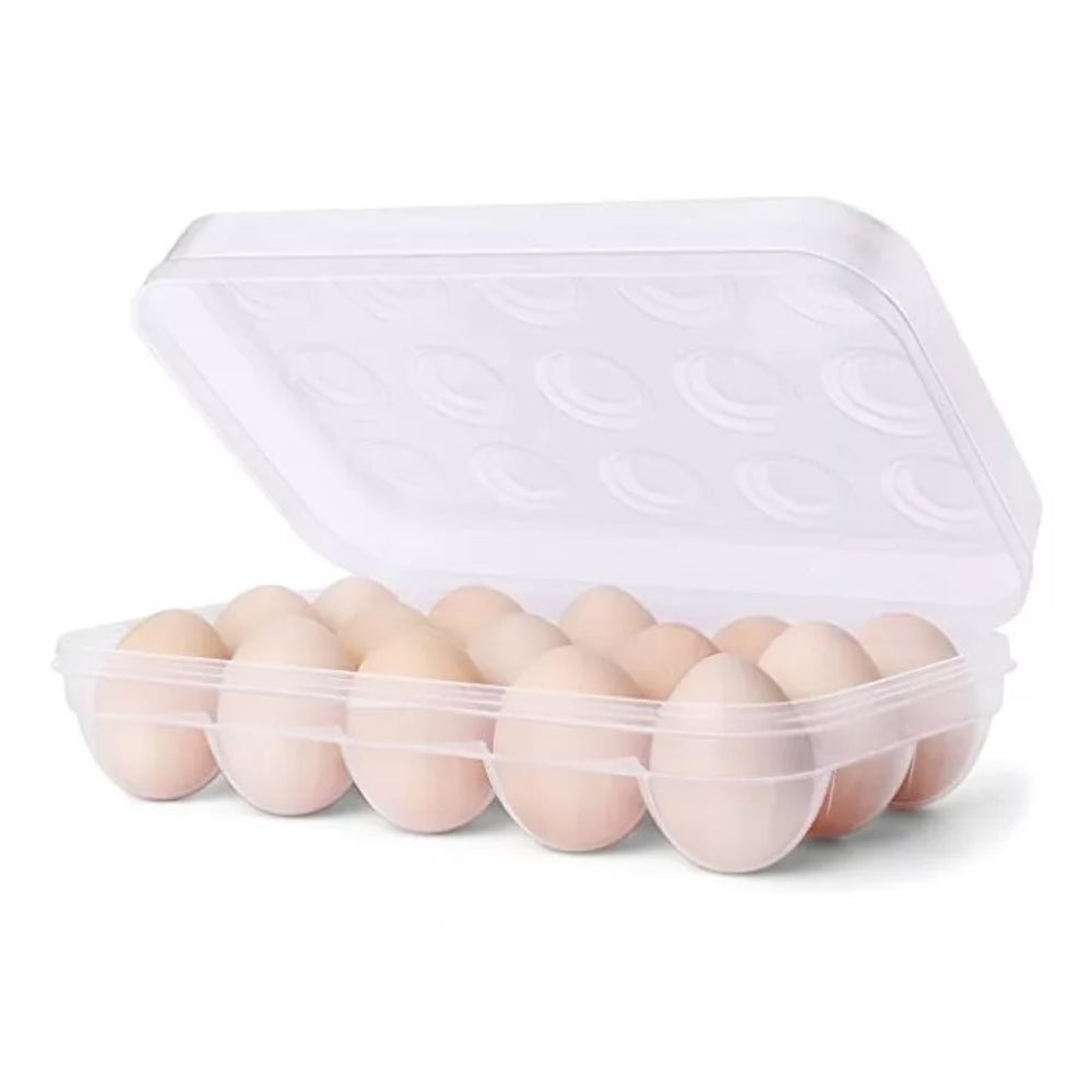 Organizador Huevos Nevera, Caja 15 Uni. Apilable