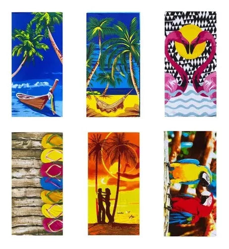 Toalla de Playa Microfibra 140x70cm | Secado Rápido