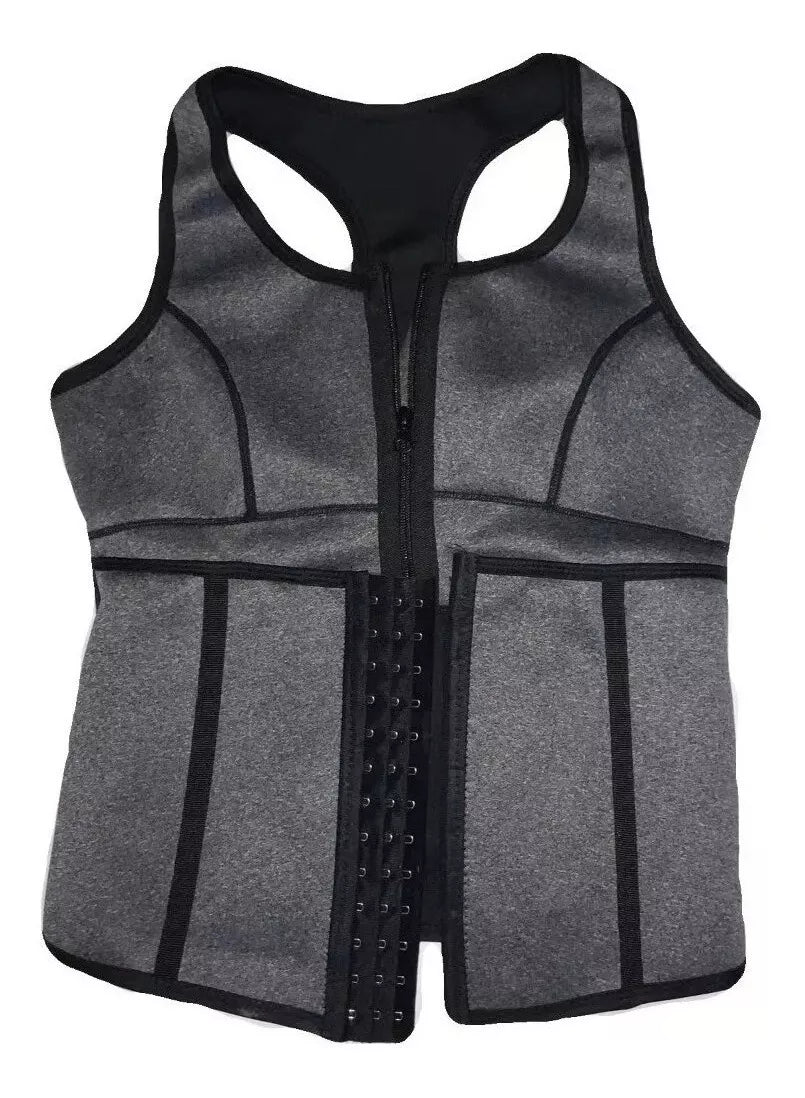 Faja Chaleco Mujer Neopreno Térmica Reductora Sauna Talla S