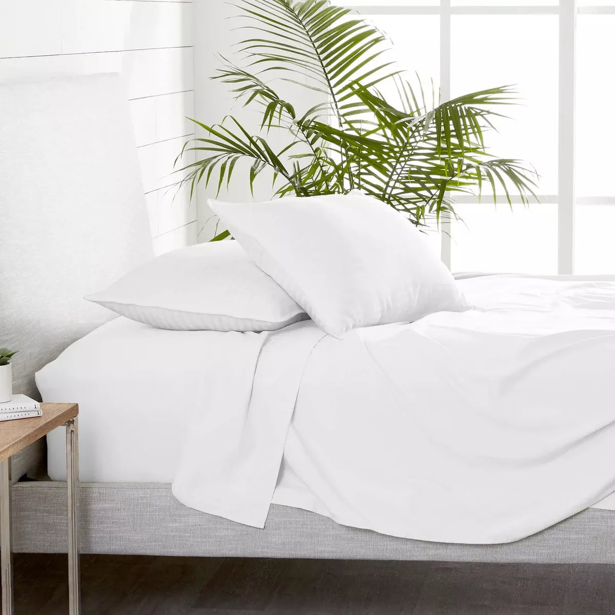 Pack 2 Almohadas 45x65cm Fibra Antiácaros Netzo