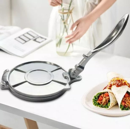 Prensa Tortillas 20cm Aluminio Durable Cocina Tacos Masa