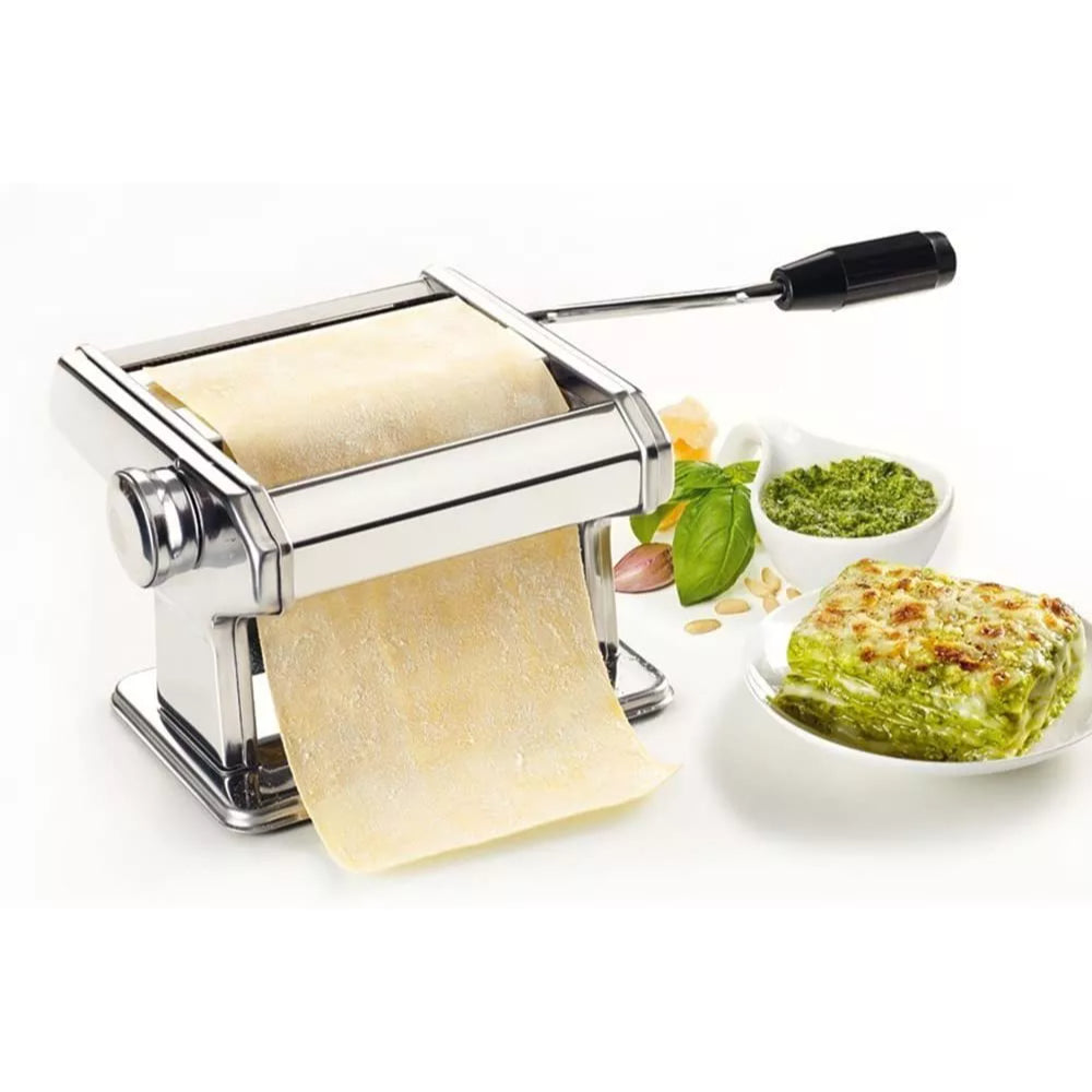 Máquina Amasadora Pastas Caseras, Acero Cromado