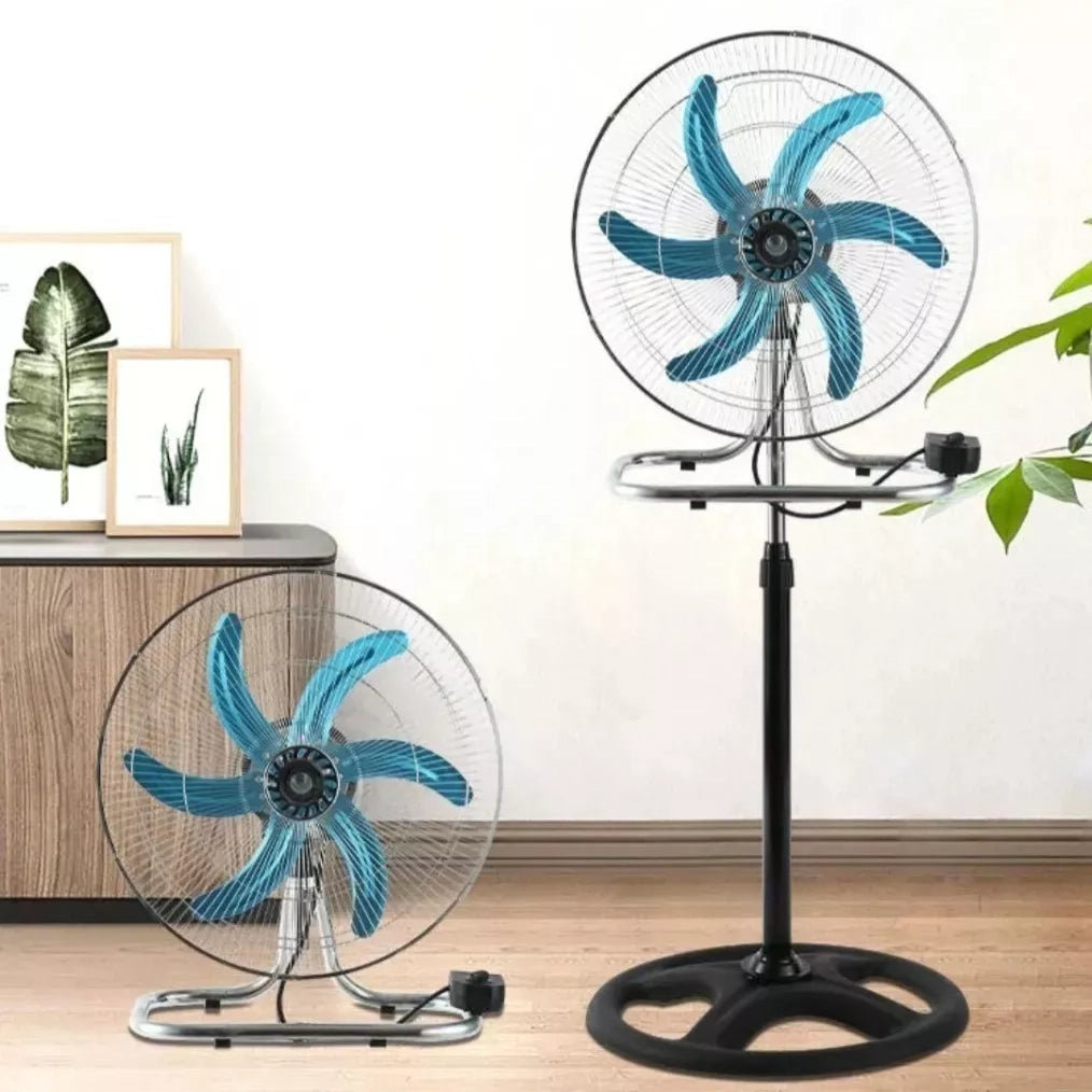 Ventilador Metálico 3 en 1 18 Pulg 5 Aspas 55W