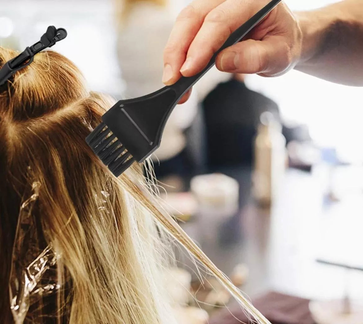 Kit Teñir Pelo: Pocillo + 3 Brochas Peluquería
