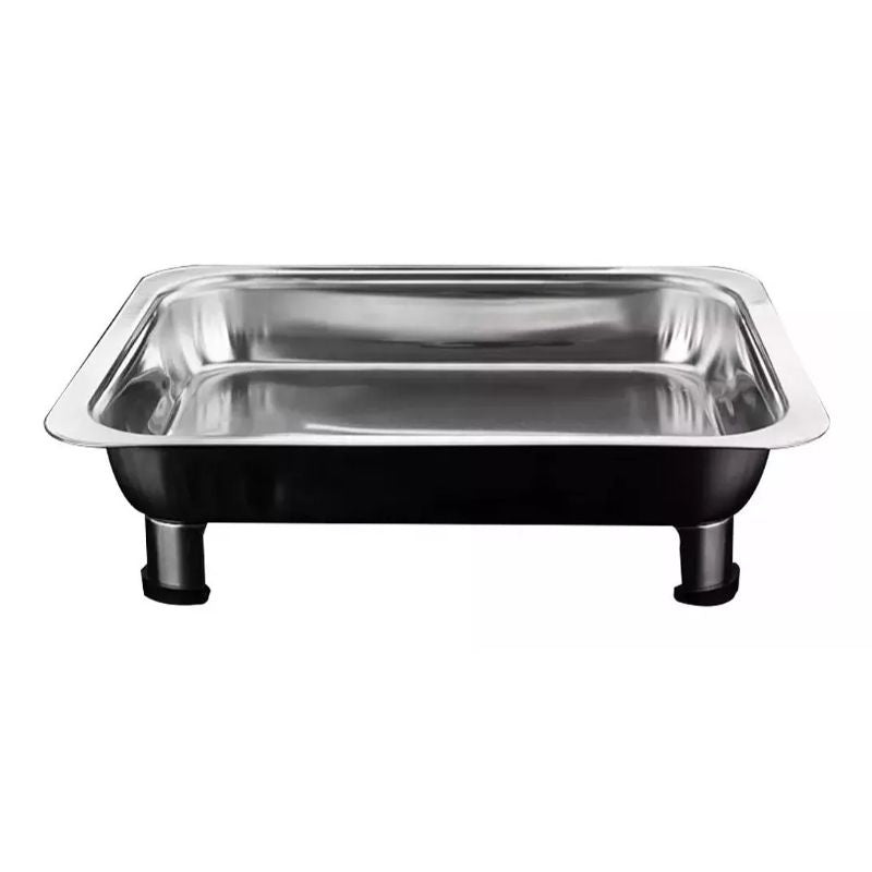 Bandeja Budinera Acero Inox con Tapa Horno Cocina