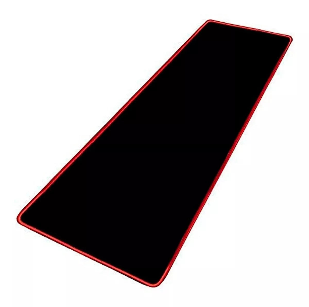 Pad Mouse Gamer K8 70x30cm Negro Borde Rojo
