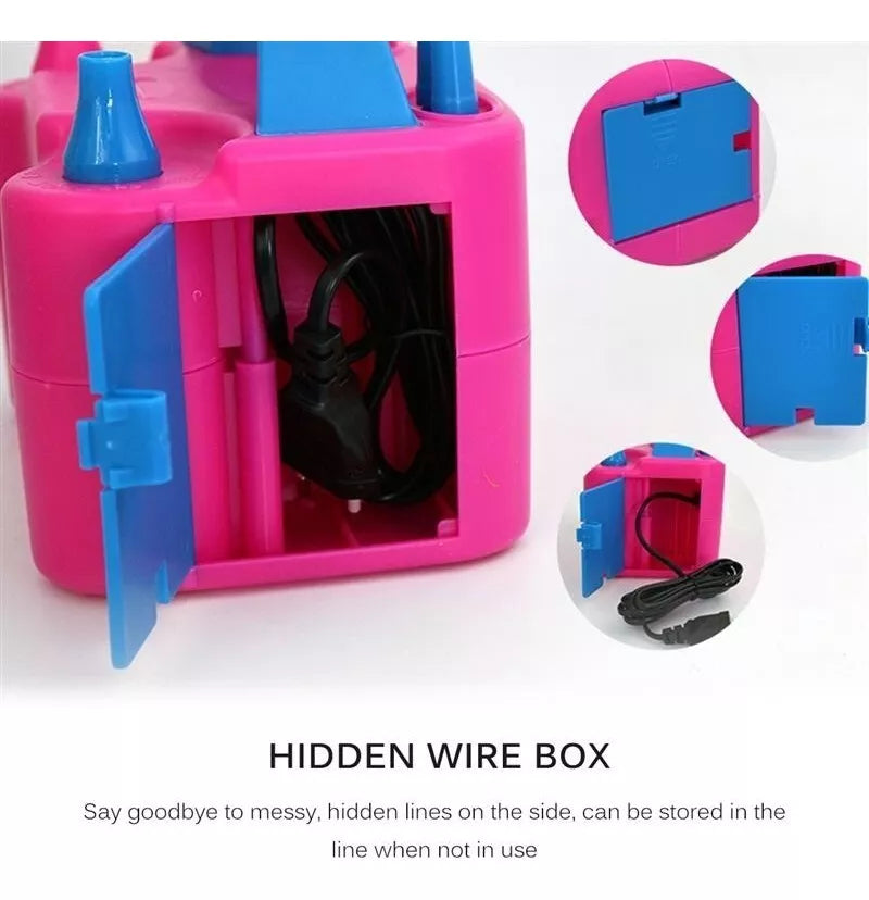Inflador Eléctrico Globos | Soplador Rápido Fiesta