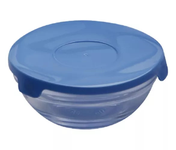 Set De 5 Fuentes contenedor De Vidrio Con Tapa