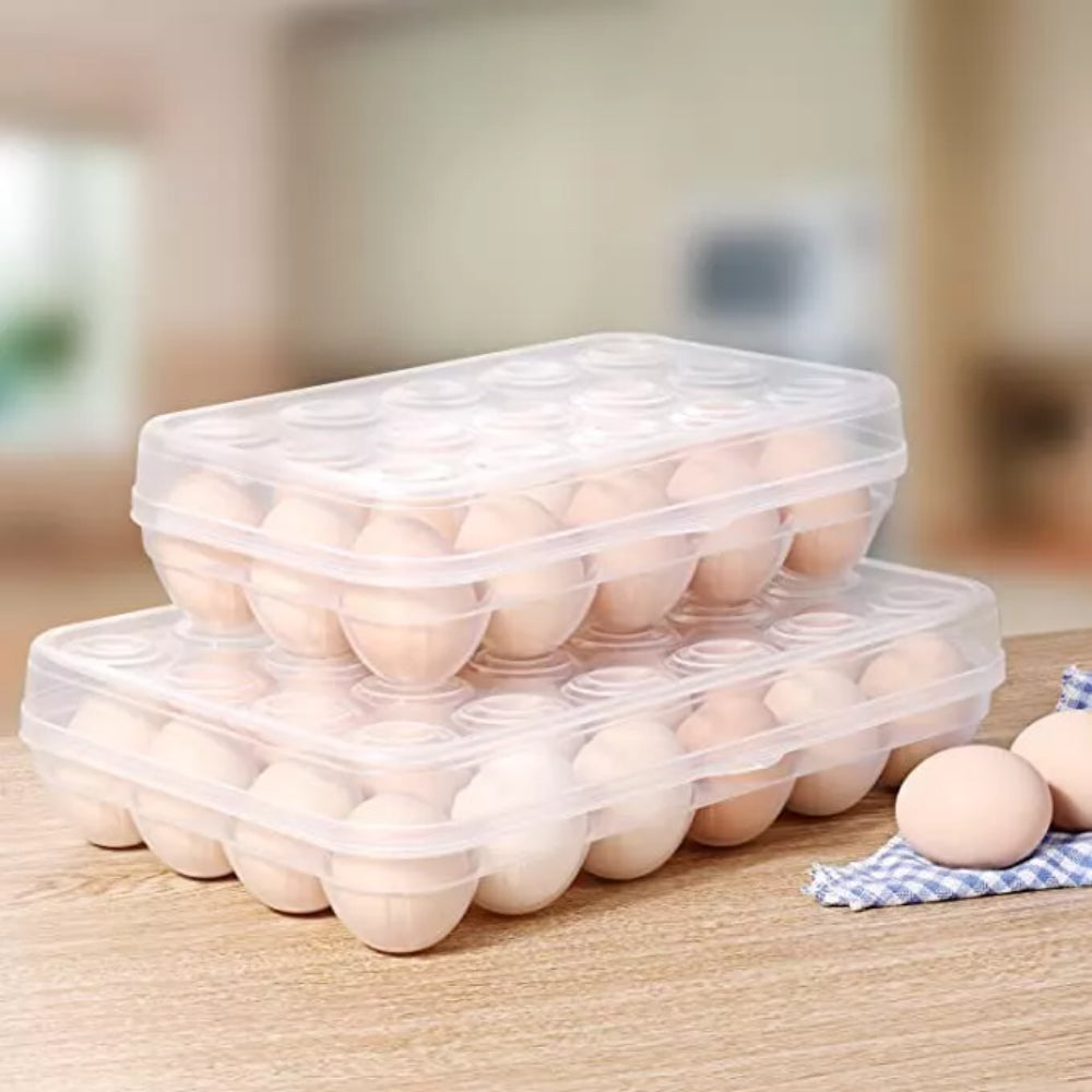 Organizador Huevos Nevera, Caja 15 Uni. Apilable