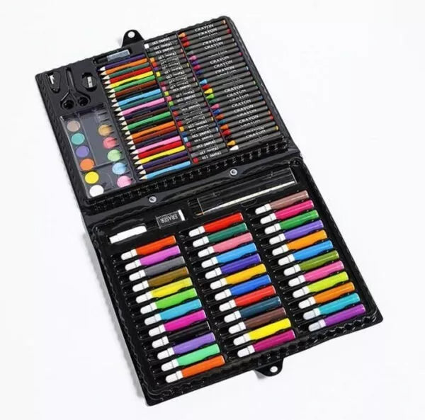Maleta Set Arte 150 Piezas: Lápices y Pinturas