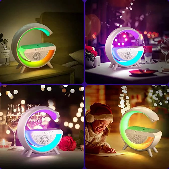 Lámpara parlante G LED Recargable Altavoz Bluetooth