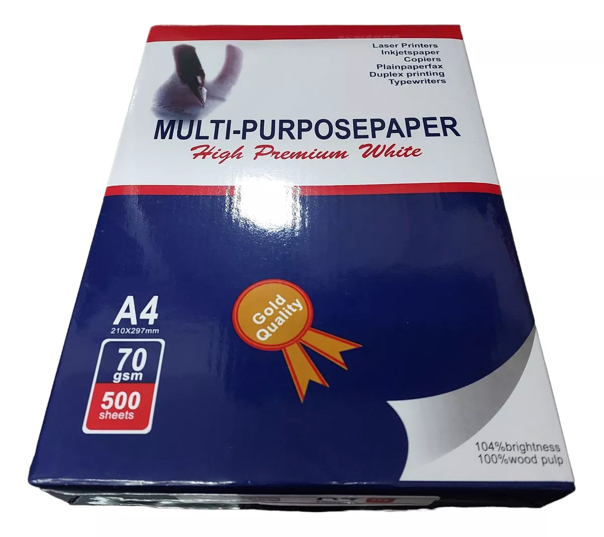 Resma Papel Hoja Multipropósito A4 500 Hojas 70g