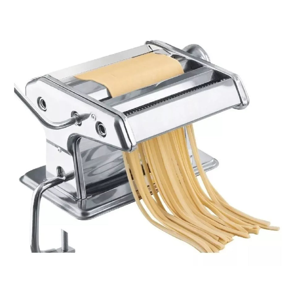 Máquina Amasadora Pastas Caseras, Acero Cromado