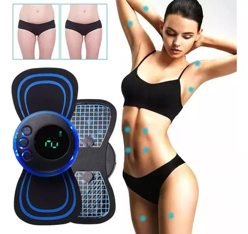 Mini Electroestimulador Muscular Masaje Corporal