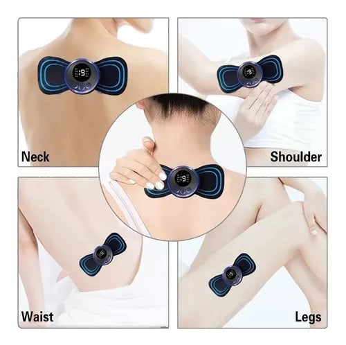 Mini Electroestimulador Muscular Masaje Corporal