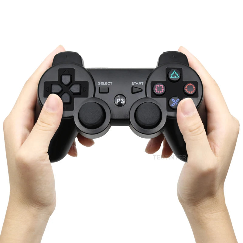 Control Inalámbrico PS3 y PC Bluetooth Negro