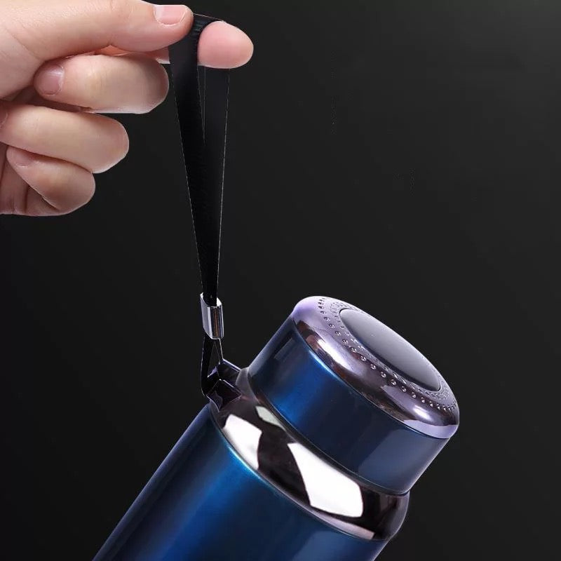 Termo 1 Litro Acero Inoxidable. Gran Capacidad Azul